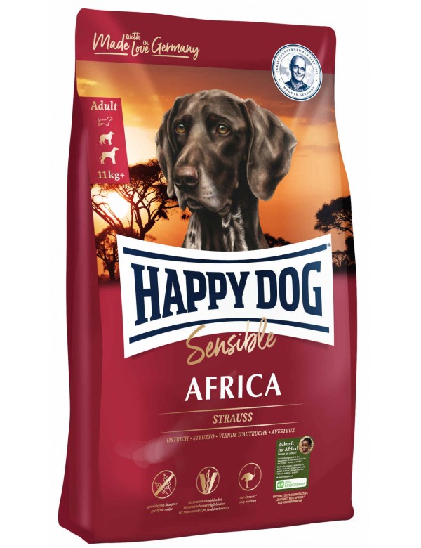HappyDog Suprême Africa 12,5 kg  'Sans céréales' Alpin'Dog
