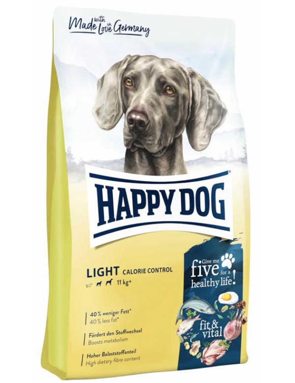 HappyDog Light Calorie Control 12 kg Alpin'Dog
