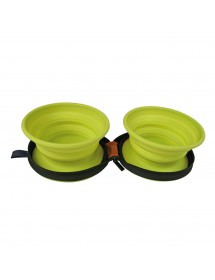 Gamelle Silicone Double 750ml Alpin'Dog