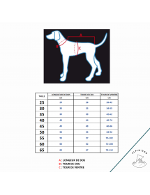 Manteau Rukka Pets Blizzard Diamond Alpin'Dog Taille
