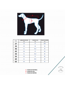 Parka Rukka Pets Stream Corail/Jaune Alpin'Dog Taille