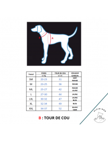 Harnais Neewa X-Back Compétition Bleu Alpin'Dog Taille